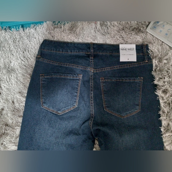 Nine West Cigarette High Rise Skinny Jeans - Picture 3 of 5